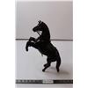 Image 1 : Leather Horse Statue 15x10x4.5"