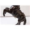 Image 3 : Leather Horse Statue 15x10x4.5"