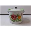 Image 1 : Enamelware Pot w/ Lid