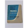 Image 2 : 1962-63 Ford & Mercury Truck Shop Manual / 71' Truck Shop Manual