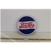 Image 1 : Pepsi-Cola Bottle Cap Sign - 14 1/4" Diameter