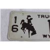 Image 2 : Wyoming Truck License Plate