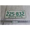 Image 1 : Saskatchewan 1968 License Plate