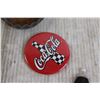 Image 3 : (4) Coca-Cola Items - Cupholder, Pin, Magnet, Pen