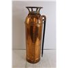 Image 5 : * Antique Brass Fire Extinguisher - 24" Tall