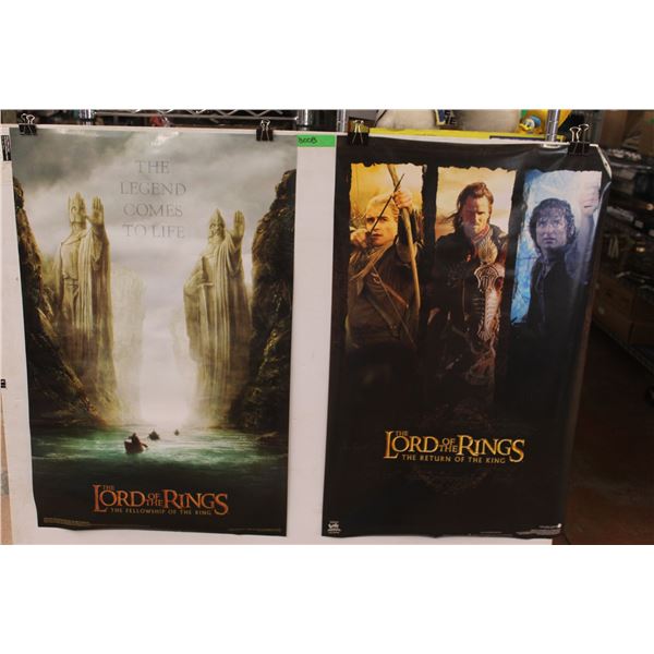 (2) Lord of the Rings Posters