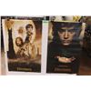 Image 1 : (2) Lord of the Rings Posters 22 1/4" x 34 1/2"