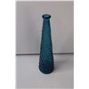 Image 1 : Blue Glass Genie Bottle - No Stopper
