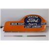 Genuine Ford Parts Double Sided Parts Rack Display Sign 10"x24"