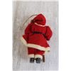 Image 4 : Christmas Vintage Felt Santa - 6 1/2" Tall