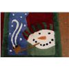 Image 3 : (2) Christmas Rugs - Both Measure 2' x 2'