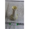 Image 1 : Belleek Vase - Made in Ireland, Brown Mark, 6 1/2" Tall
