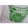 Image 2 : Green Depression Milk Pitcher - 5 1/2" Tall - Does not Glow