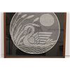 Image 3 : * Framed Decorative Doily - Swan - 27.5 x 27.5