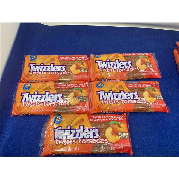 Twizzlers Twists-Peach Flavour (5 x 453g)