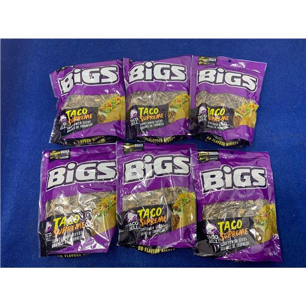 Bigs Taco Supreme Sunflower Seeds (6 x 140g)