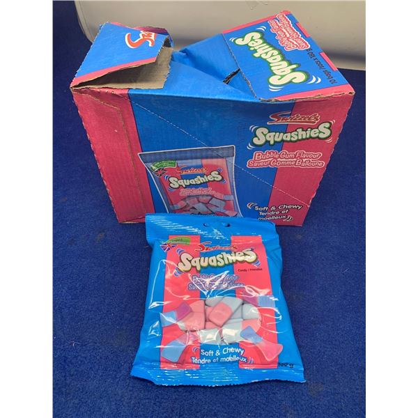 Squashies Soft & Chewy Bubble Gum Flavour Candy (10 x 160g)