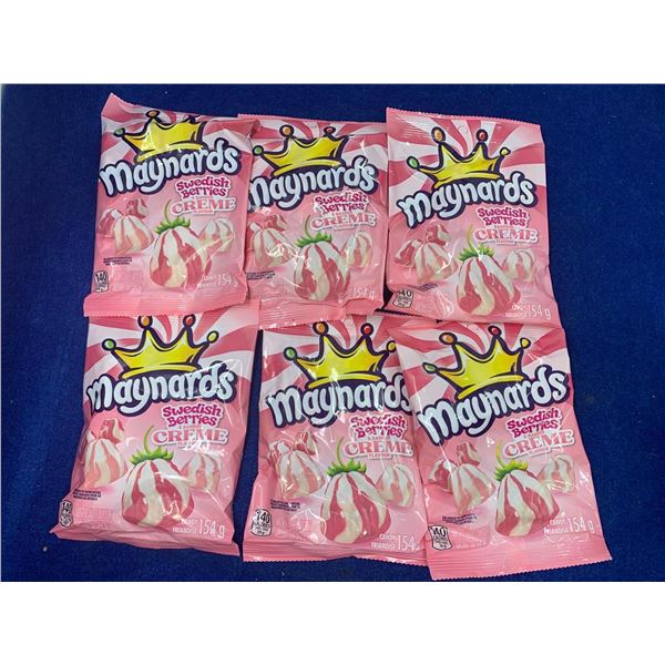 Maynards Swedish Berries Creme (6 x 154g)