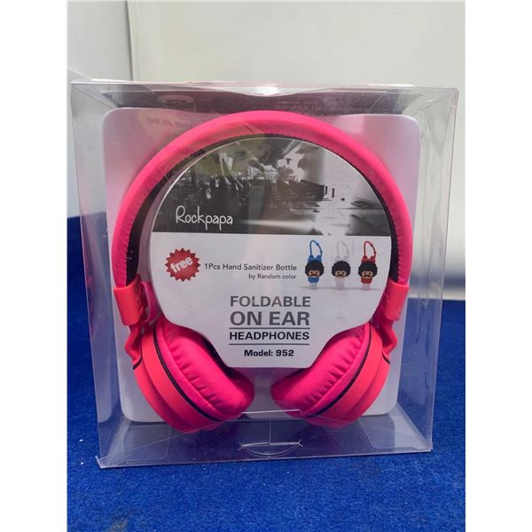 Rockpapa Foldable on ear Headphones