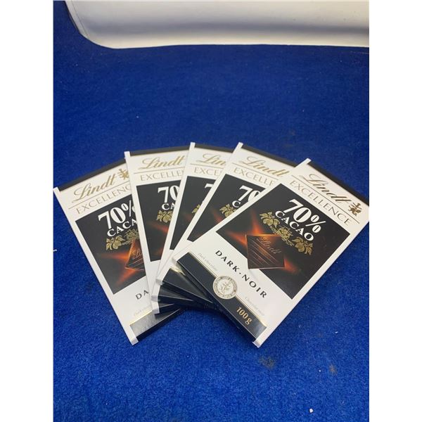 Lindt Excellence 70percent Dark Chocolate (4 x 100g)