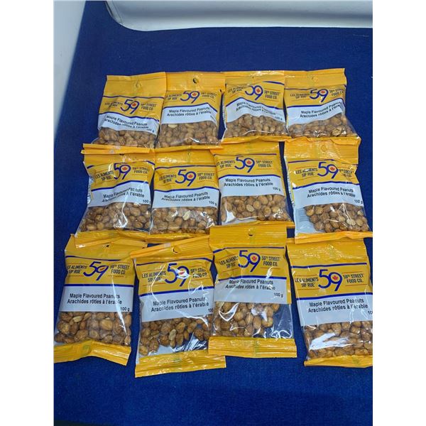 59th Street Maple Flavoured Peanuts (12 x 100g)