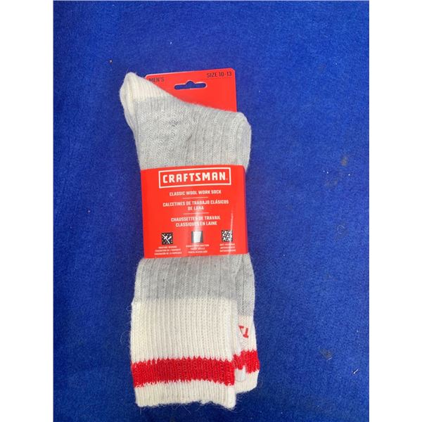 Craftsman Classic Wool Work Sock (Size 10-13)