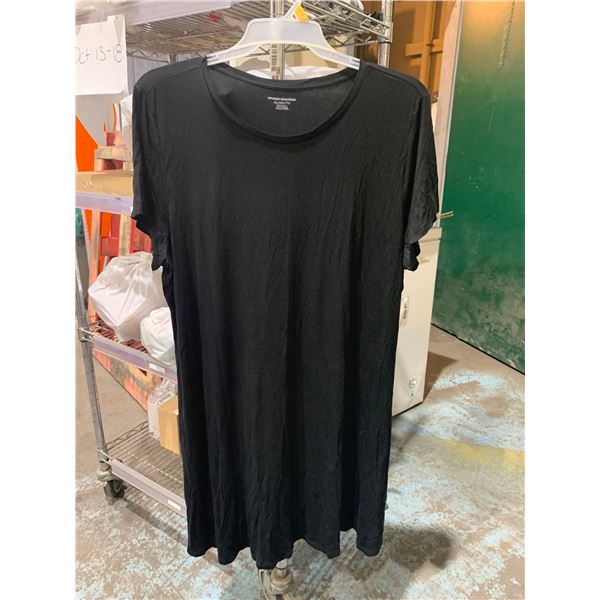 Ladies Soft Cotton Pajamas Size XXL Black