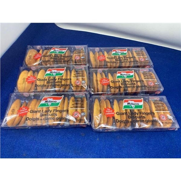 Milano Giant Lady Fingers Biscuits (6 x 150g)