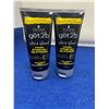 Image 1 : Schwarzkopf Got2b Ultra Glued Styling Gel (2 x 170g)