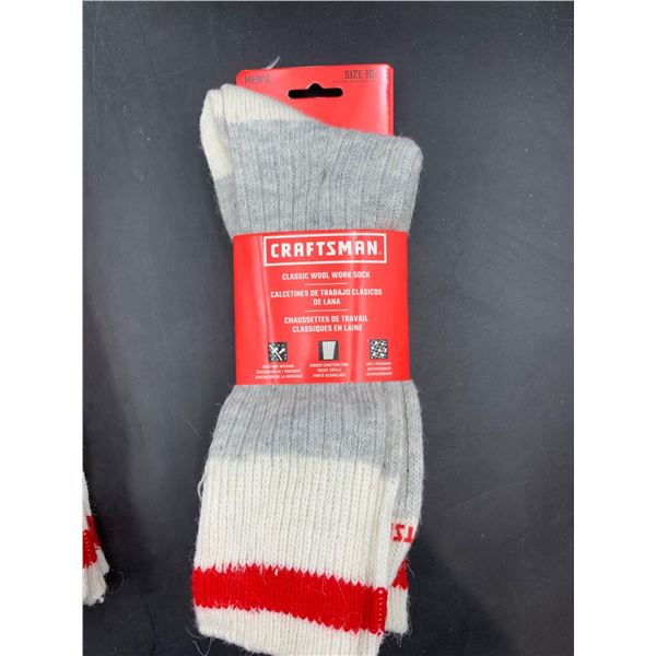 Craftsman Classic Wool Work Sock (size 10-13)
