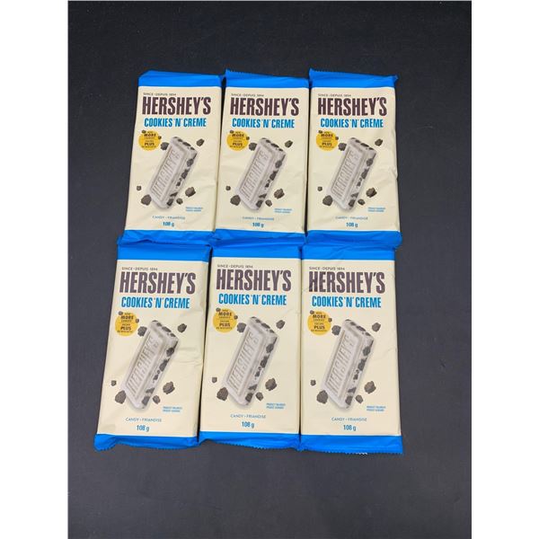 Hershey's Cookies n' Creme Candy Bars (6 x 108g)