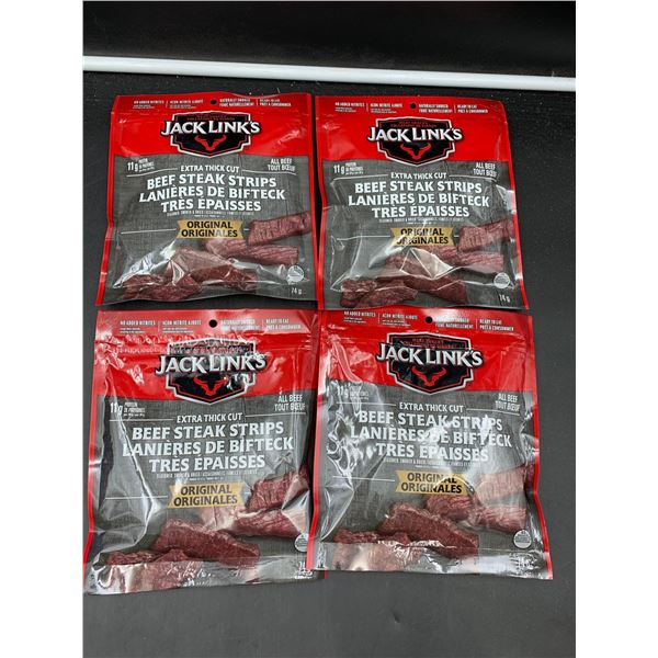 Jack Links Beef Steak Strips (4 x 74g)