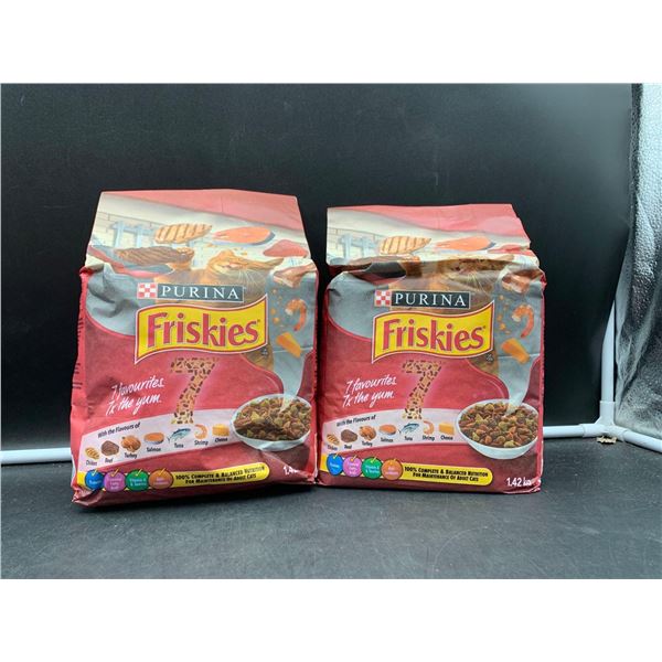 Purina Friskies Cat Food (2 x 1.42kg)