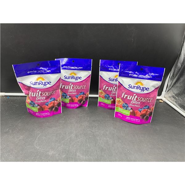 SunRype Fruit Source Bites-Apple Mixed Berry (4 x 170g)