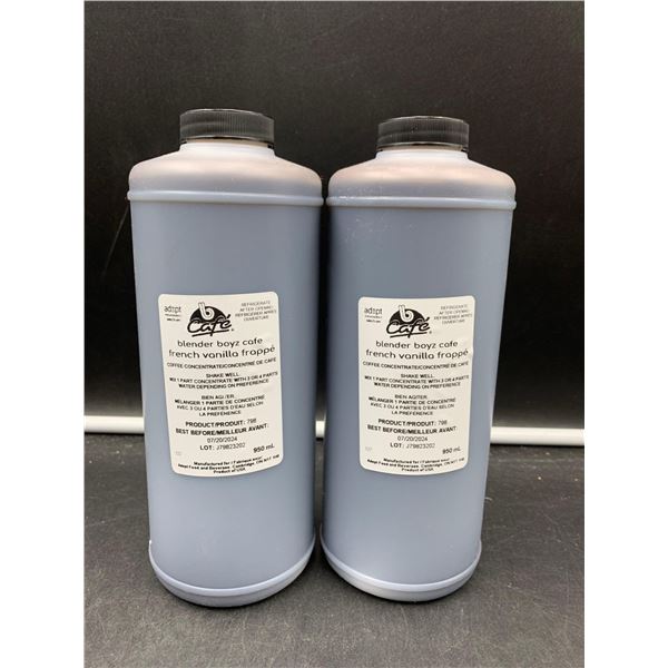 b Cafe French Vanilla Frappe Coffee Concentrate (2 x 950ml)