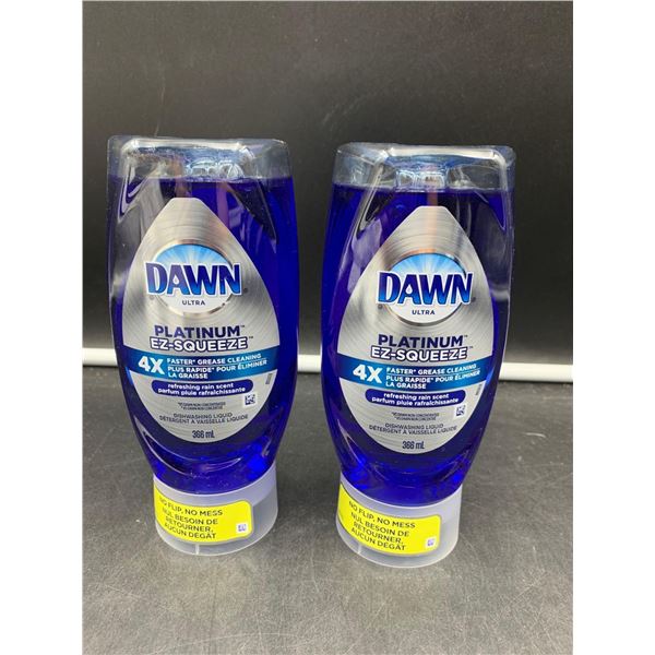 Dawn Platinum Dishwashing Liquid-Refreshing Rain Scent (2 x 366ml)