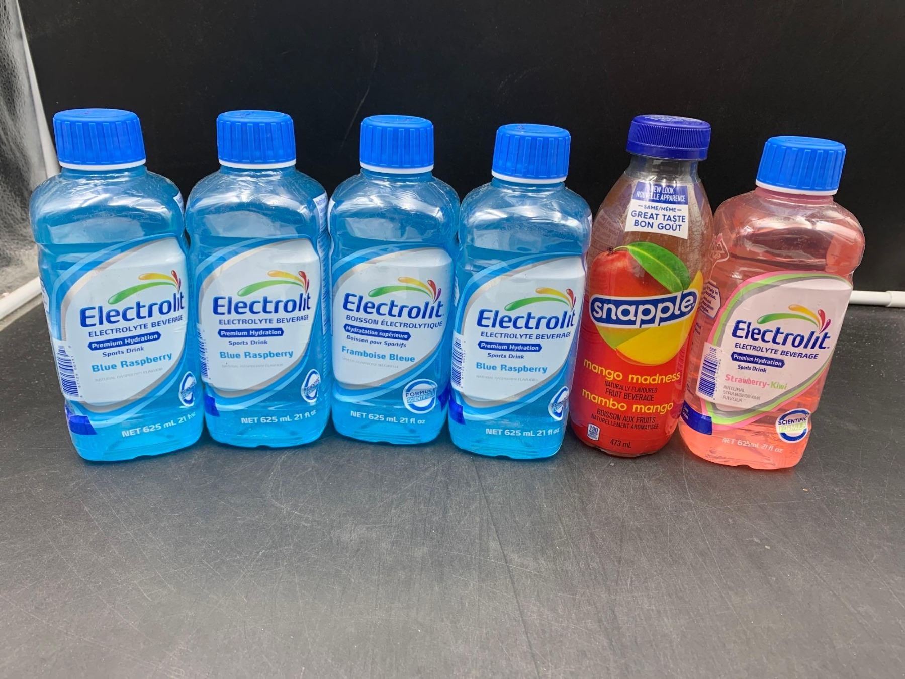 Electrolit Hydration Sports Drink- Blue Raspberry & Strawberry (5 x ...
