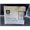 Image 1 : Two Bears Frothed Chai Tea Oat Latte Nitrogen Infused (6 x 207ml)