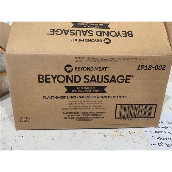FROZEN -Beyond Sausage Hot Italian Sausages 8x400g