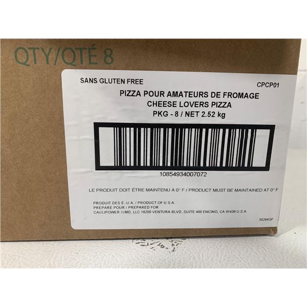 FROZEN - Cauliflower Cheese Lovers Pizza 8x315g