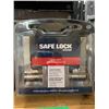 Image 1 : Weiser Safe Lock Keyed Entry Daylon Lever Handle