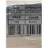 Image 1 : Ex-Strong 35 x 50 Black Garbage Bags 100 Pack