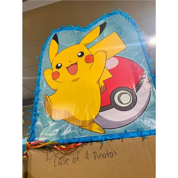 Lot of 4 Pokemon Pinata's