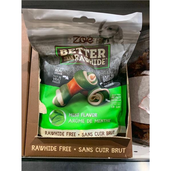 Zoe Better Than Rawhide Mint Flavor Bones 9 x 234G