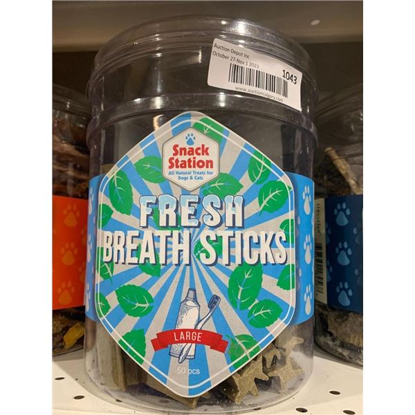 Snack Station Fresh Breath Sticks 50 Piece