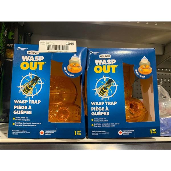 Wilson Wasp Out Wasp Trap Lot of 2