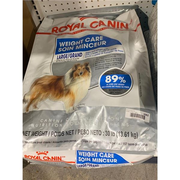 Royal Canin Weight Care Large 56-100lb Dog Kibble 30lb