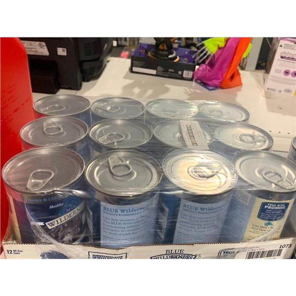 Blue Buffalo Wilderness Adult Canned Dog Food 12x12.5oz