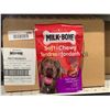 Image 1 : Milk Bone Soft & Chewy Beef Steak Flavor Dog Treats 11 x 113g