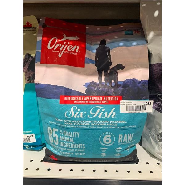 Orijen Six Fish Dog Kibble 4.4lb